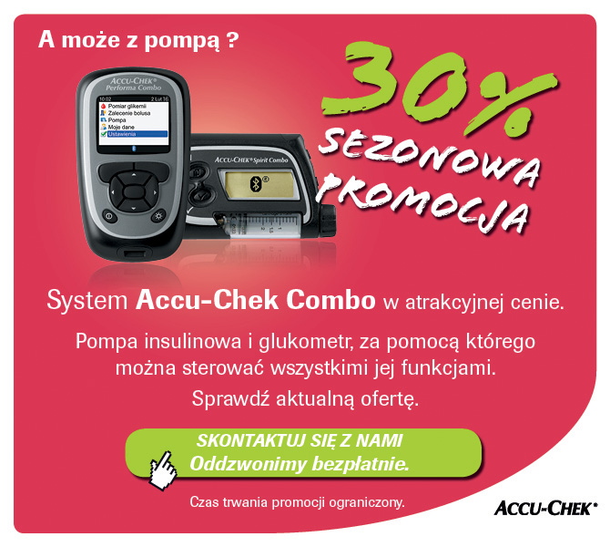 Sezonowa Promocja z pomp Accu-Chek Combo