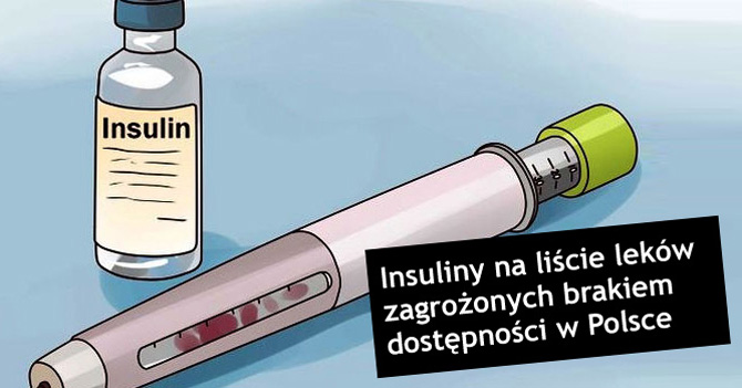 Insuliny na licie lekw zagroonych brakiem dostpnoci