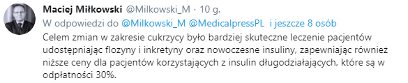 Maciej Mikowski tweetuje