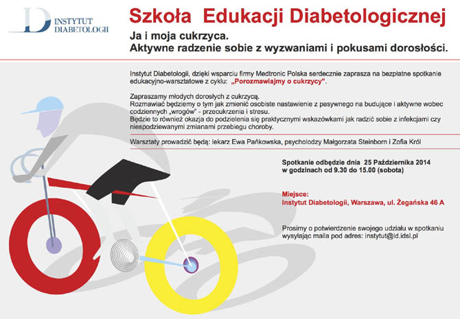 Szkoa Edukacji Diabetologicznej 25 padziernika 2014 r. w Warszawie