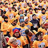 Radosna pomarańczowa fala pięciu tysięcy biegaczy - 18. Bieg WOŚP Policz się z cukrzycą