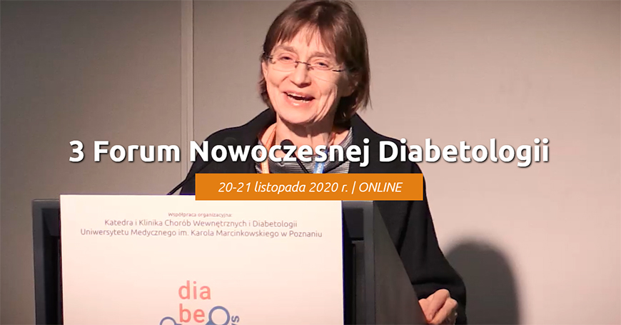 3 Forum Nowoczesnej Diabetologii w formie zdalnej