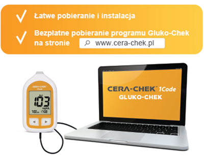 Glukometr CERA-CHEK 1code