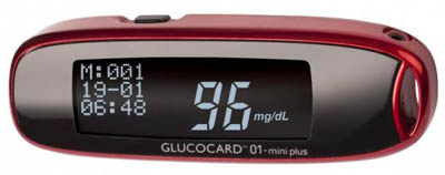 Glukometr GLUCOCARD 01- mini plus