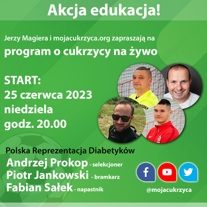 Akcja edukacja! Pogadajmy o sporcie i cukrzycy z zawodnikami DiaEuro 2023
